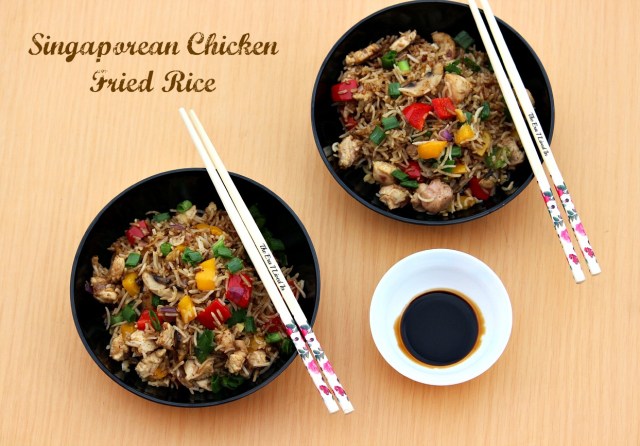 Singaporean Chicken Fried Rice ( The Era I Lived in)