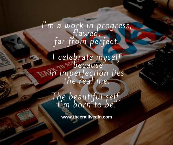Motherhood is messy. We moms aim to create a perfect life for our kids. Though the reality is we moms are imperfect, we are flawed. Parents are humans and humans are bound to make mistakes. It's okay to be a flawed parent. I am one and I accept it. t is SO hard to accept your flaws. And this is my journey of acceptance. #Parenting #Motherhood #Parentood #Momlife #SingleMother #momblogger #inspiration #quotestoliveby
