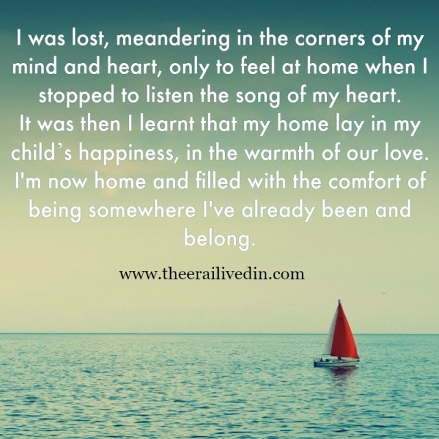 Do you feel lost, tired and overwhelmed by parenting? Here's how you I started making sense of the chaos my life as a single mom had become. #theerailivedin #singlemom #quotestoliveby #momlife #parenthood #inspiration #kids #parents