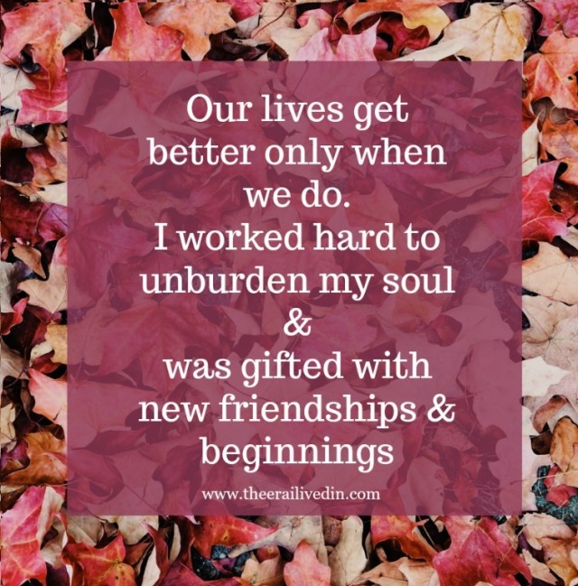 Of new beginnings and friendships - The Era I Lived In