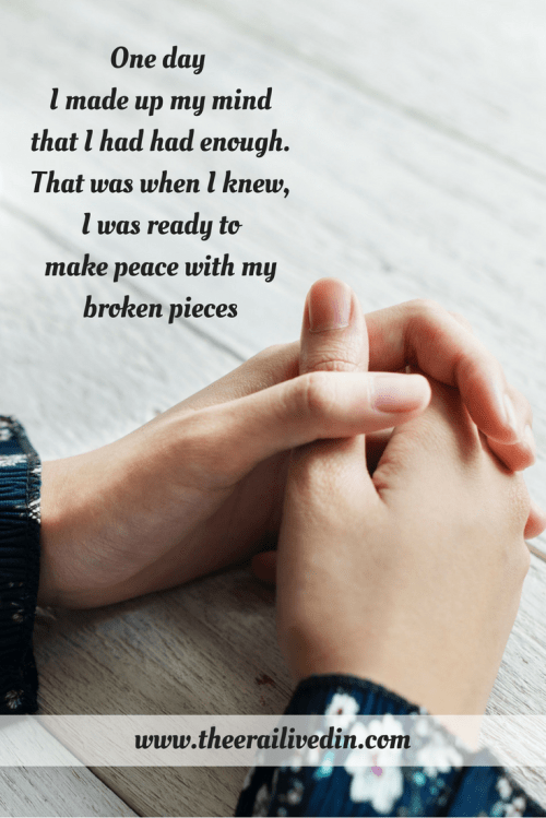 This is the story of the time when I was tired of being an angry mom, whose child too seemed sad, anxious & angry most of the time. That's when I decided I had to do whatever it took to become a calmer, peaceful parent who loved and cared for her child and never yelled. Read the full story on the blog #angrymom #motherhood #parenting #peacefulparenting #theerailivedin