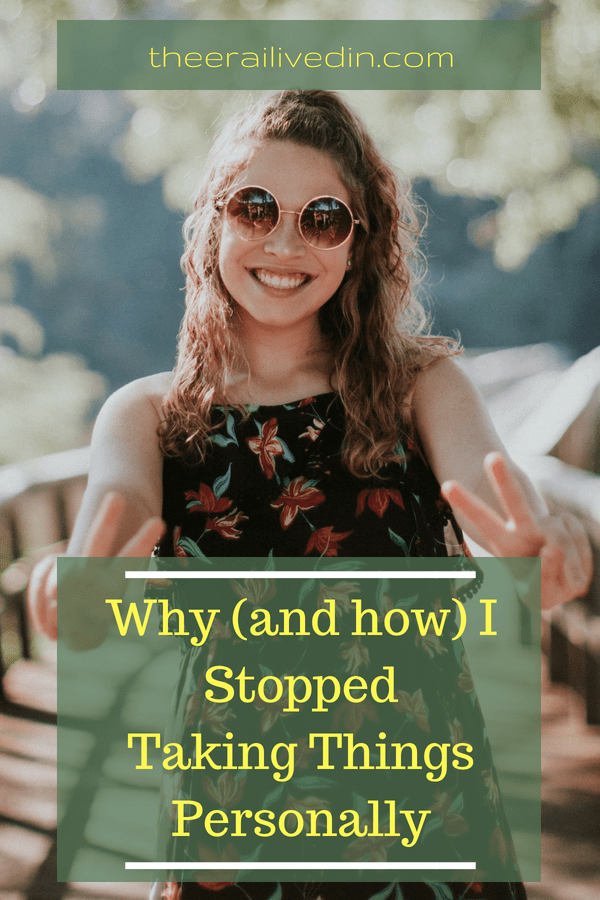 Do you take things personally? I always have. When I stopped taking things personally, I took a leap in personal growth. I stopped blaming other people for my unhappiness, built a life on self-awareness that's HAPPY, peaceful & mindful. Read the full article to learn the steps to be in full control of your life & the goodness this approach brings. #theerailivedin #personalgrowth #mindfulness #beyou #happy #selfcare