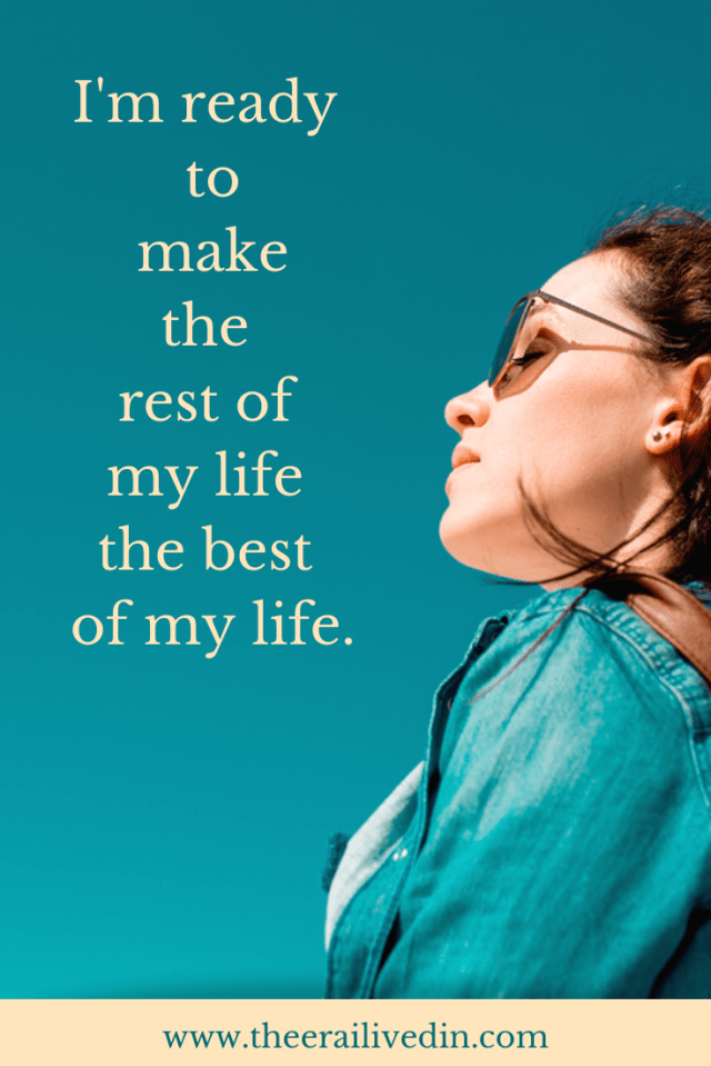 I'm ready to make the rest of my life the best of my life, are you? Let's be driven by bigger and larger goals to create the life of our dreams. #quotestoliveby #theerailivedin #goalsetting #planningquotes #newyear