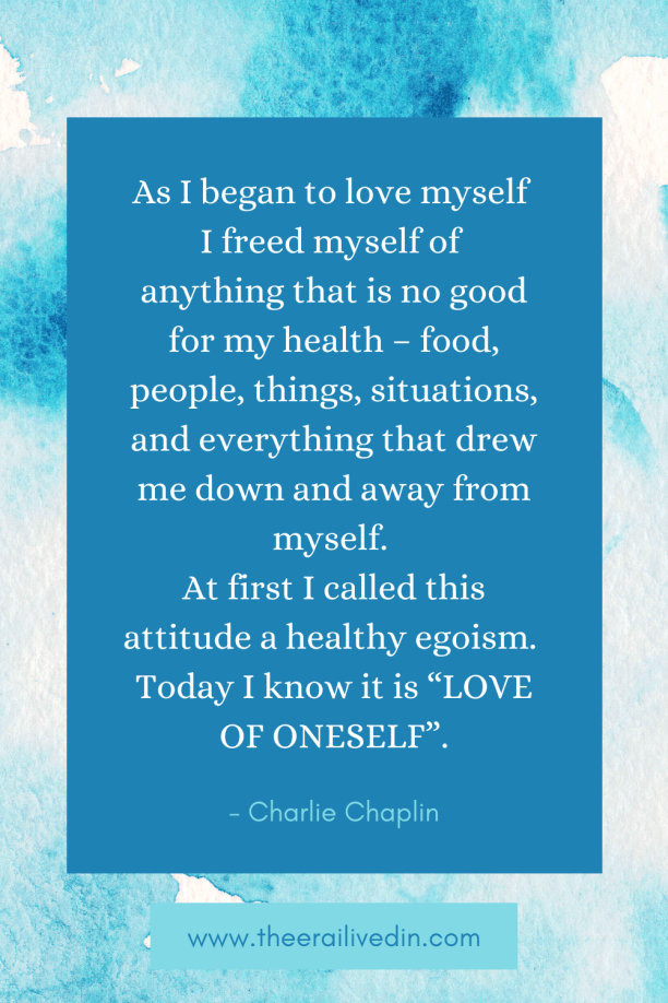 Are you struggling with coping in the uncertain times of the pandemic? Read to know the simple yet effective practice that is helping me cope and grow self-love in a sustainable way. #theerailivedin #selflovequotes